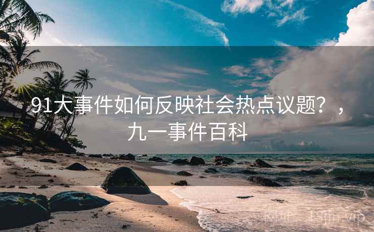 91大事件如何反映社会热点议题？，九一事件百科