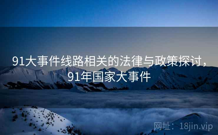 91大事件线路相关的法律与政策探讨，91年国家大事件