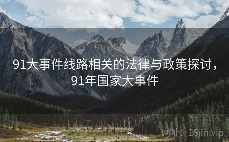 91大事件线路相关的法律与政策探讨，91年国家大事件