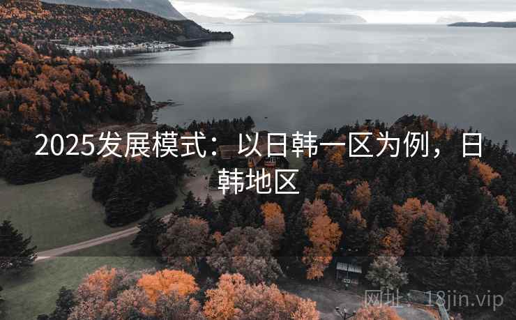 2025发展模式：以日韩一区为例，日韩地区