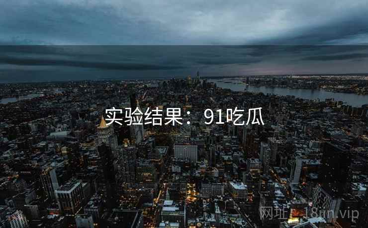 实验结果：91吃瓜