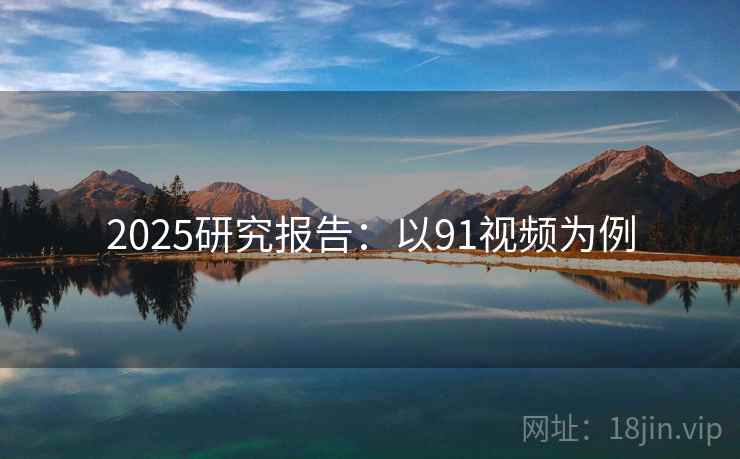 2025研究报告：以91视频为例